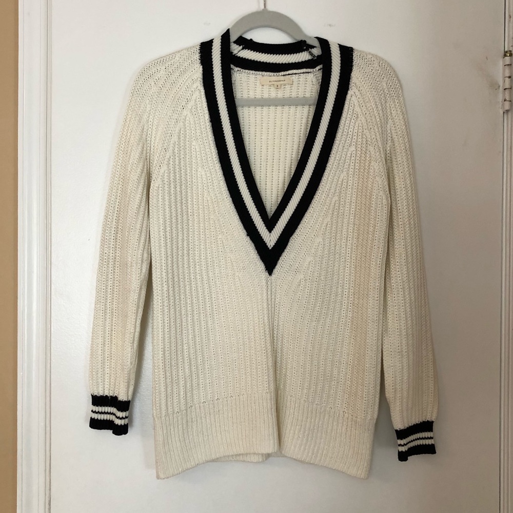 Olivaceous Varsity Sweater